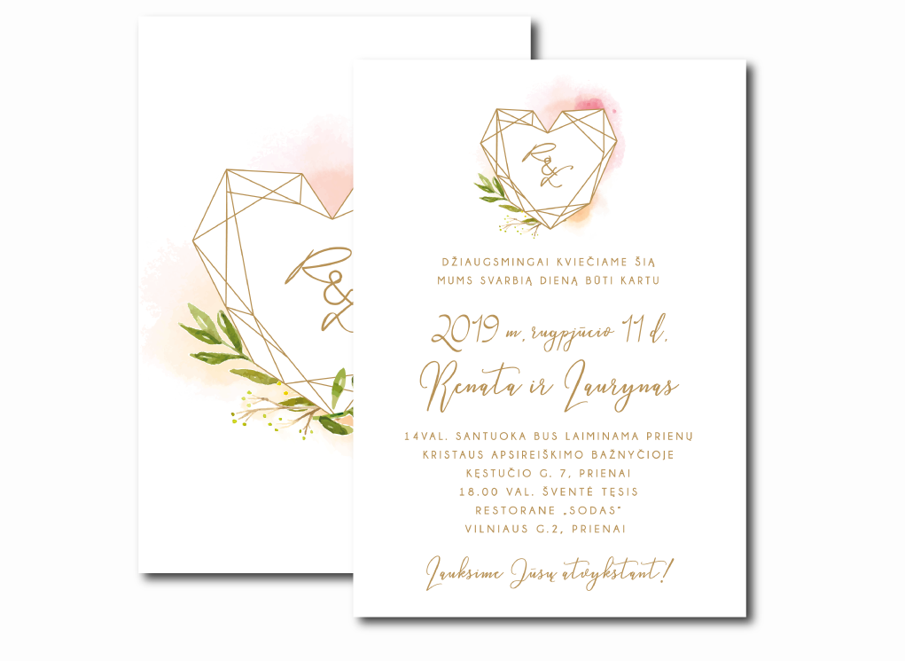 vestuvių kvietimai adele